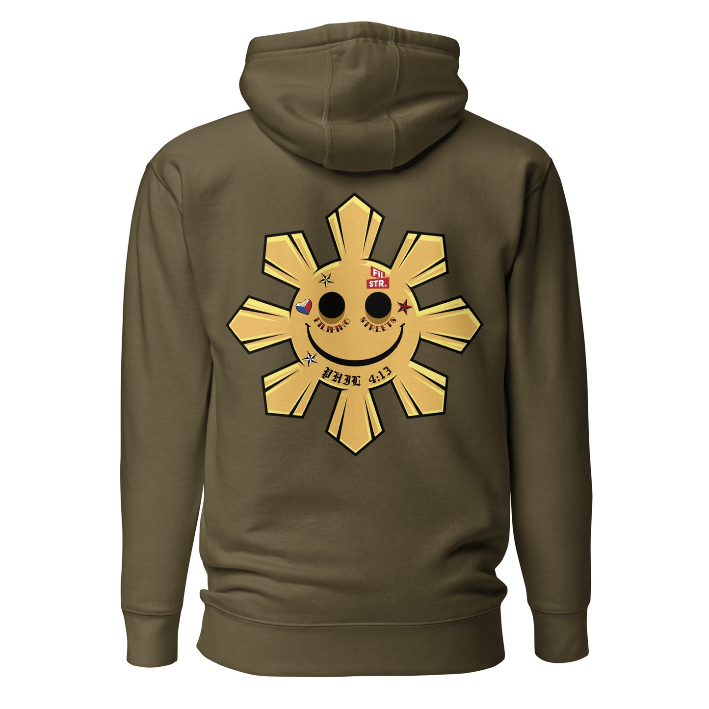 TATTOOED PHILIPPINE SUN HOODIE